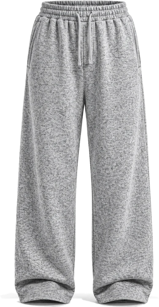 Ayarlanabilir Paça Premium Oversize Eşofman Altı – Gri
